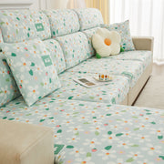 Stretch Individual Cushion Slipcovers, Furniture Protector With Elastic Bottom, Couch Cover Replacement
