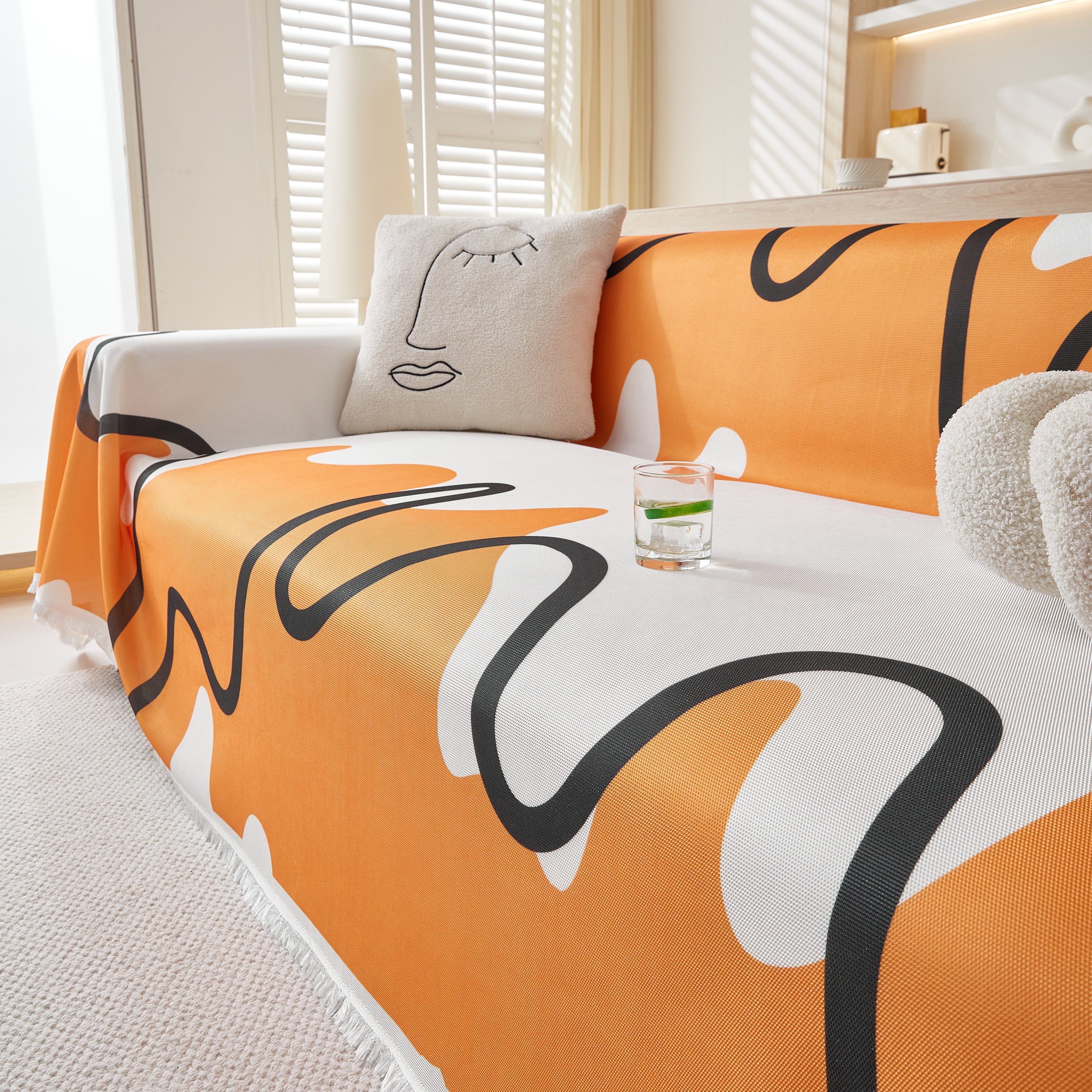 Lightweight Washed Soft Breathable Throw Blanket Perfect For Summer, Great Blanket Layer For Couch
