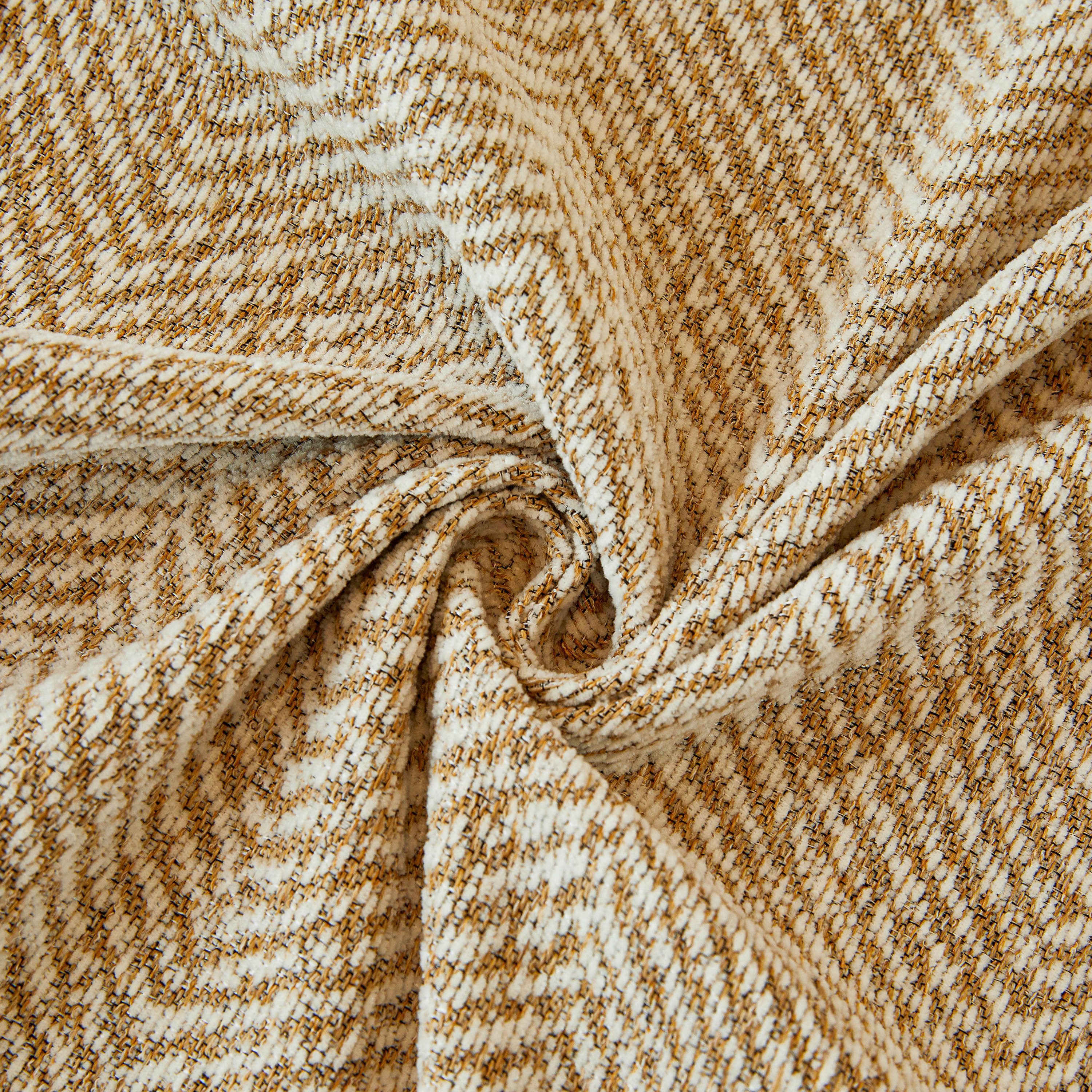 Reversible Herringbone Sofa Cover, 2-in-1 Classic British Throw Blanket For Couch