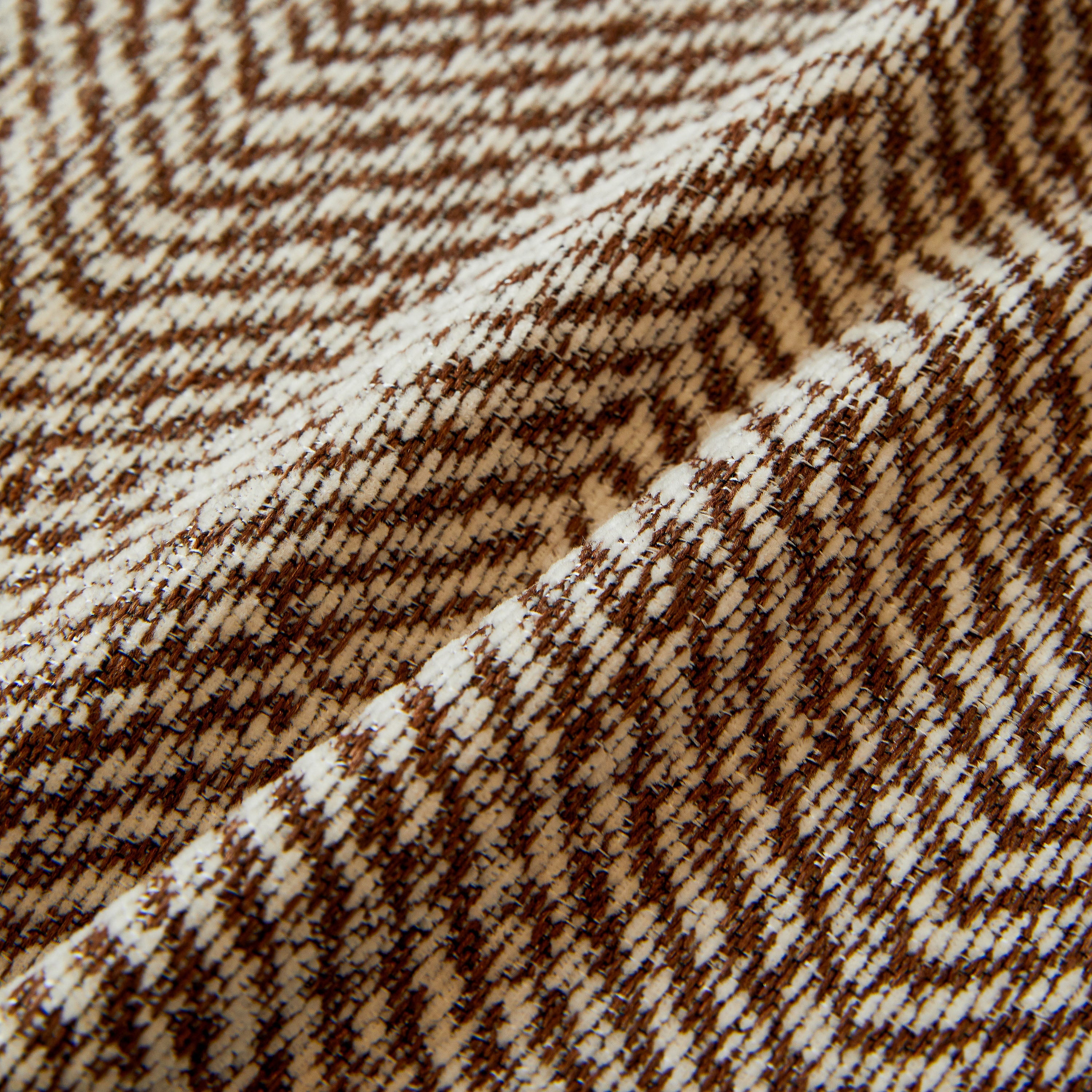 Reversible Herringbone Sofa Cover, 2-in-1 Classic British Throw Blanket For Couch