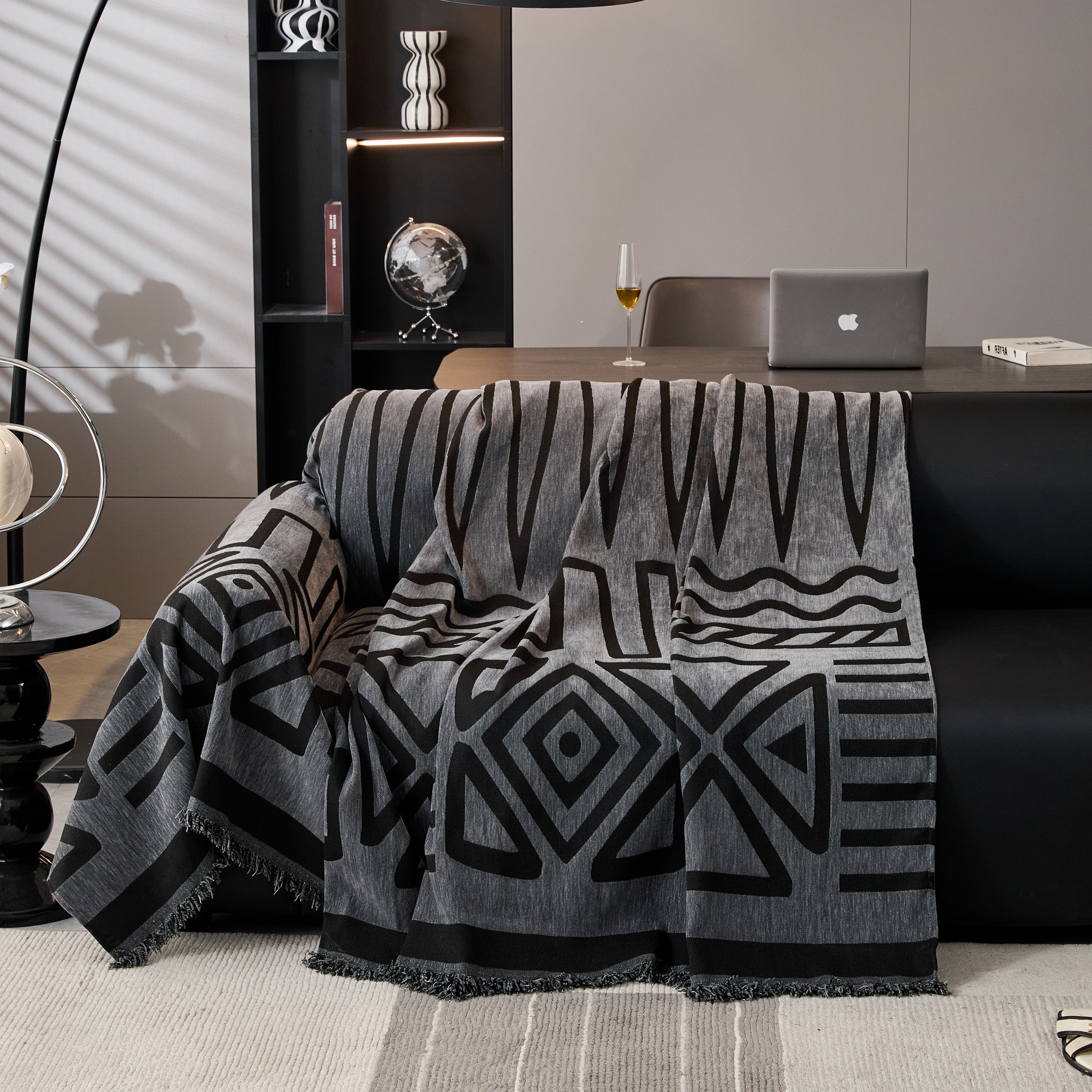 Boho Chenille Sofa Throw Covers Sectional Sofa Couch Cover Sofa Protector Covers