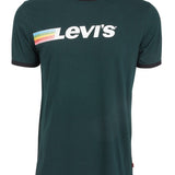 Levi's Men's Teesdale Logo T-Shirt Green Size Extra Large
