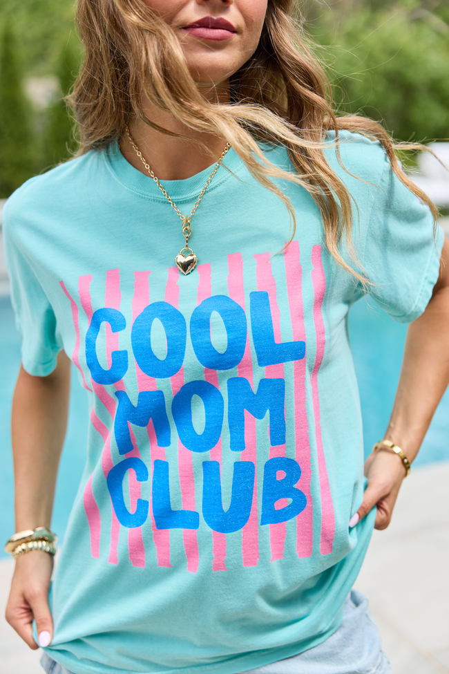 Cool Mom Club Mint Graphic Tee