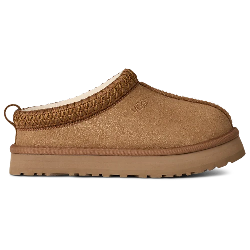 UGG Kids Tazz Dazzle Platform Slipper Chestnut Brown