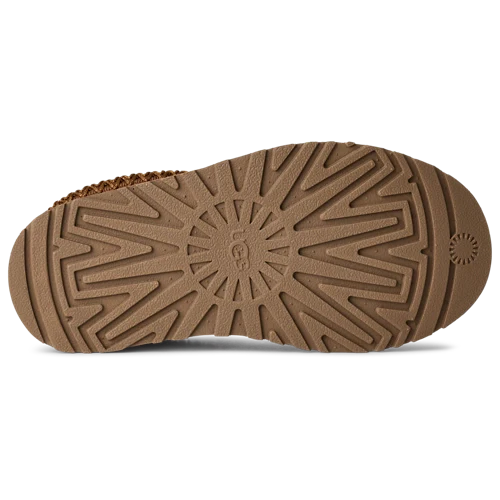 UGG Kids Tazz Dazzle Platform Slipper Chestnut Brown