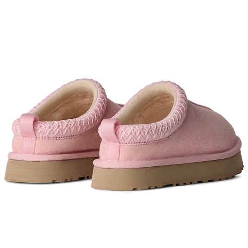 UGG Tazz Dazzle Platform Kids Slipper Ribbon Candy Pink