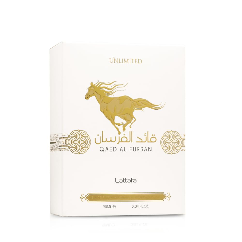 Lattafa Al Fursan Unlimited Eau De Parfum, 90 Ml / 3.04 Oz, Citrus Tropical Fragrance For Men & Women