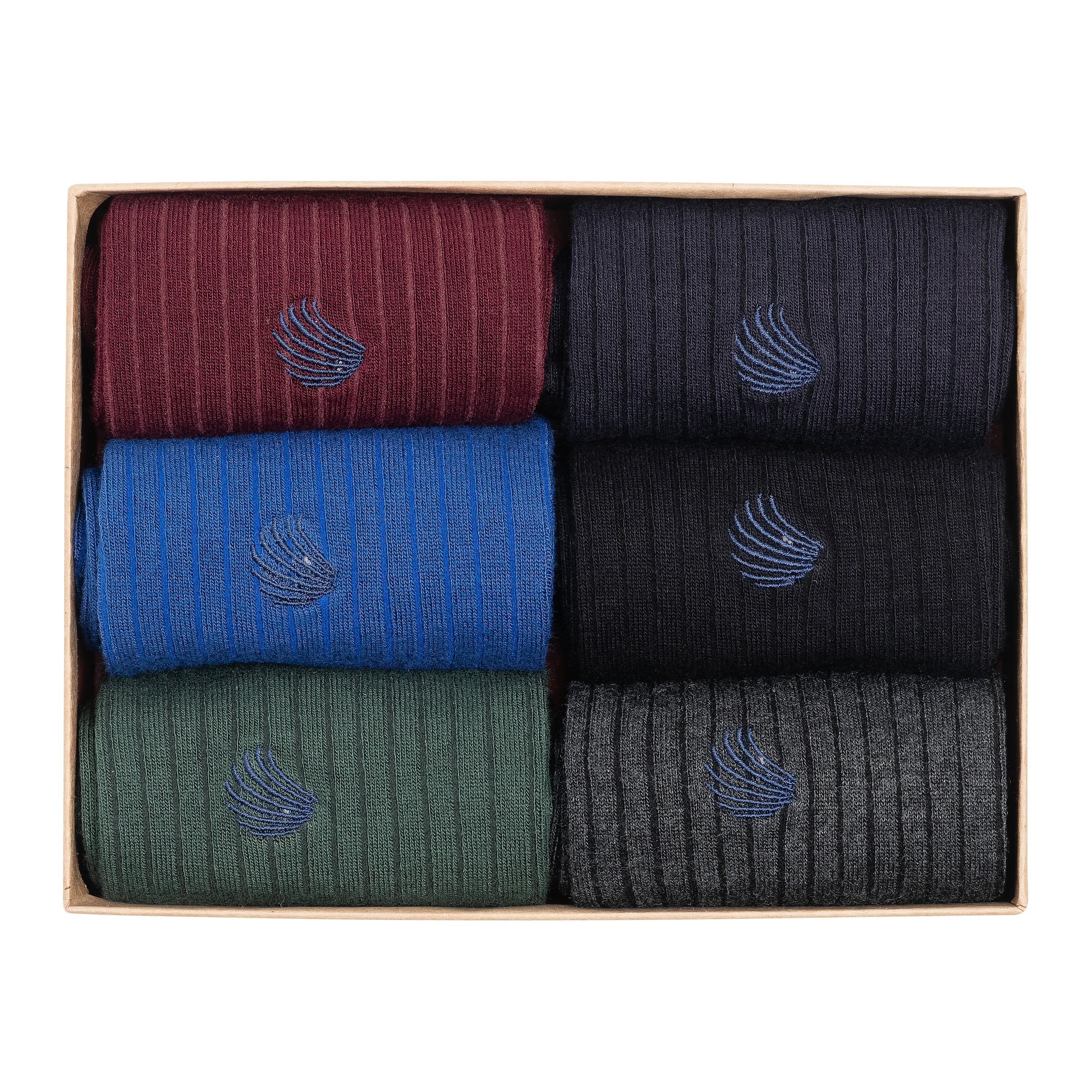 Men’s Bamboo Dress & Trouser Socks 6-Pack - 419