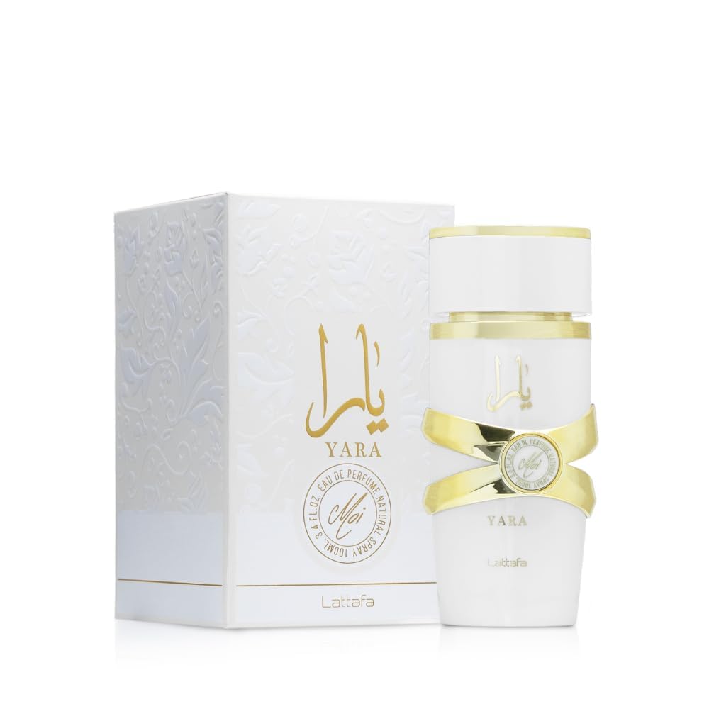 Lattafa Yara Moi Eau De Parfum For Women, 3.4 Oz, Amber Floral Fragrance For Daily Wear