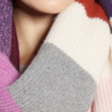 Women's Halogen Knit Cashmere Scarf Size One Size - Purple