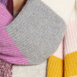 Women's Halogen Knit Cashmere Scarf Size One Size - Purple
