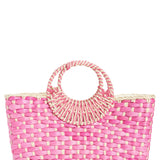 Nordstrom Norah Woven Tote Pink