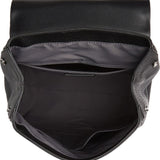 Treasure & Bond Amari Pebbled Leather Backpack White