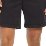 Open Edit Size 38 Black Skinny Chino Shorts