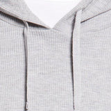 Bp. Large Grey Heather Cotton Blend Thermal Hoodie