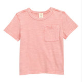 Tucker + Tate Pink Flamingo Pocket T-Shirt, Size 6M