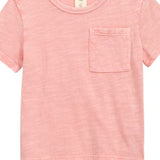 Tucker + Tate Pink Flamingo Pocket T-Shirt, Size 6M