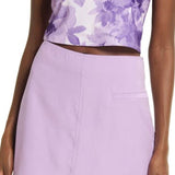 Open Edit Medium Size Tube Top in Purple Moss Bloom from Nordstrom