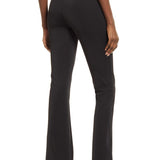 Medium Size Black Open Edit Sheen Knit Flare Pants