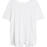 Caslon Notch Back Cotton Blend T-Shirt - Blue Ensign - Size XS