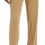 Open Edit Cotton Blend Tapered Pajama Pants In Tan Lead Size X-Large