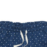 Tucker + Tate Ruffle Bubble Shorts In Navy Denim Mini Dots Size 9M