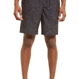 Zella Bluffs Board Shorts - Blue Weather Tiled Elm Print, Size XS