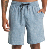 Zella Bluffs Board Shorts - Blue Weather Tiled Elm Print, Size XS