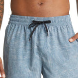 Zella Bluffs Board Shorts - Blue Weather Tiled Elm Print, Size XS