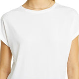 Zella Studio White Twist Back T-Shirt Size X-Small