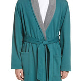 Nordstrom Men's Soft Essential Robe In Teal Cyrus Size Medium