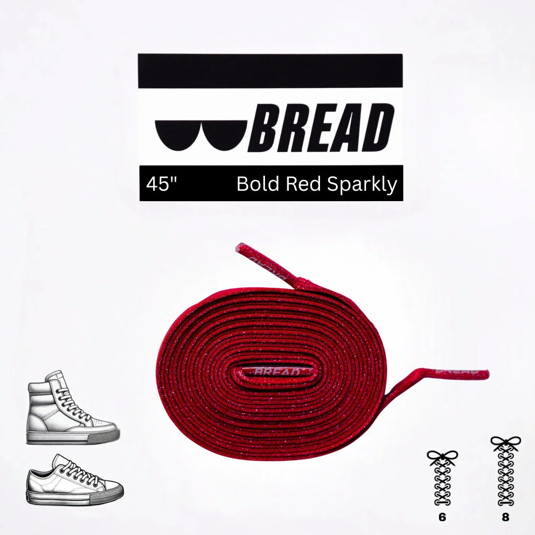 Bold Red Elastic Shoelaces