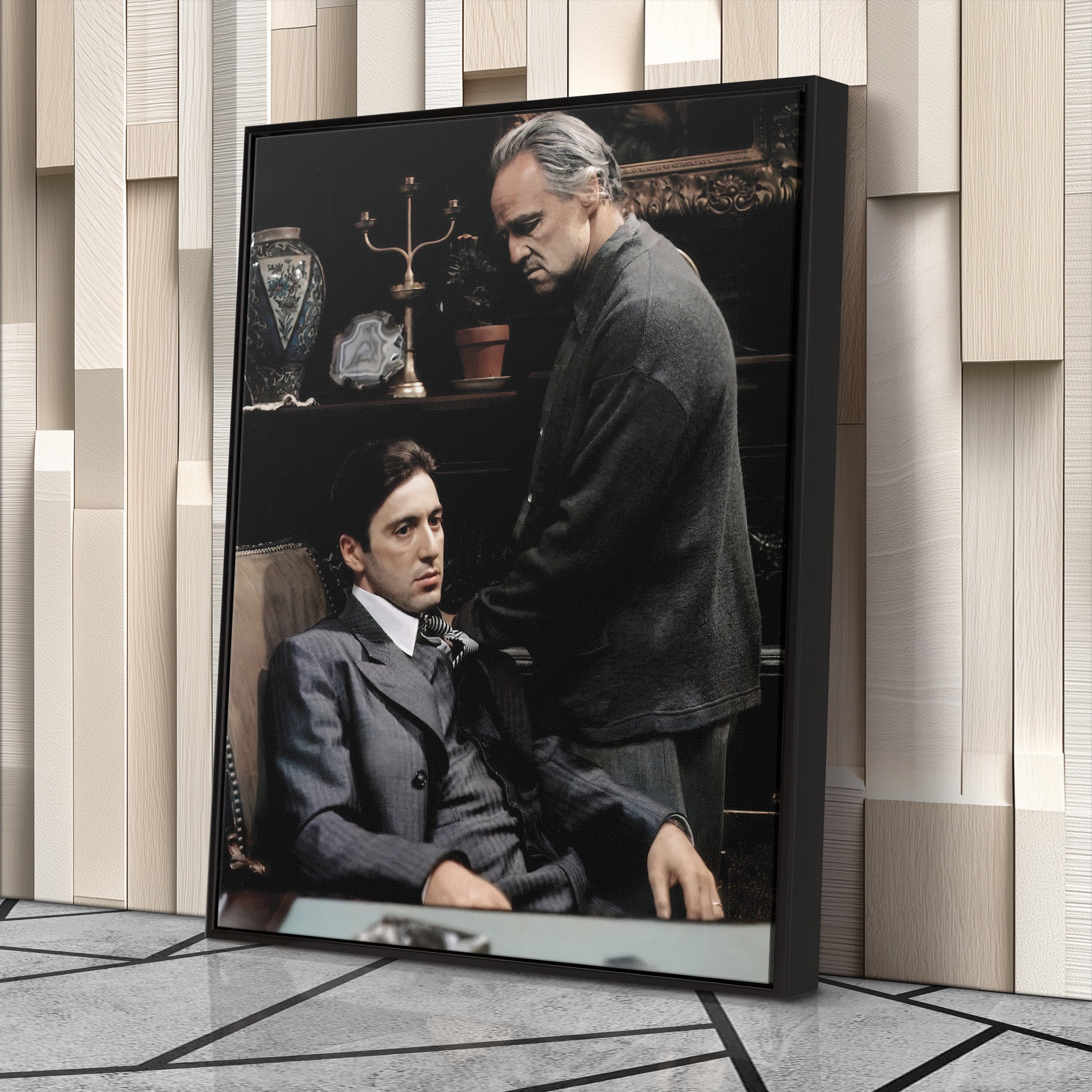 The Godfather Canvas – Don Corleone Wall Art For Home Decor
