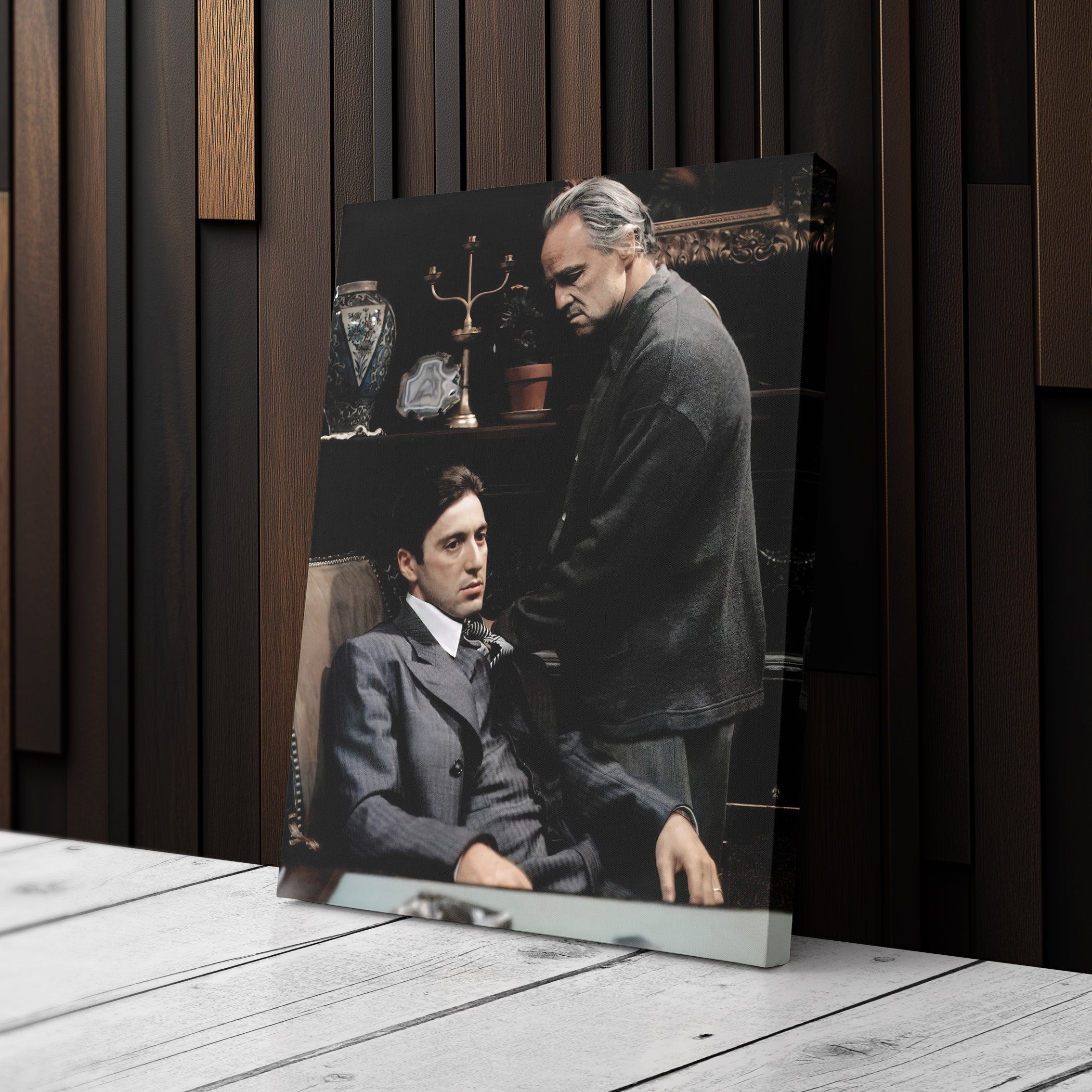 The Godfather Canvas – Don Corleone Wall Art For Home Decor