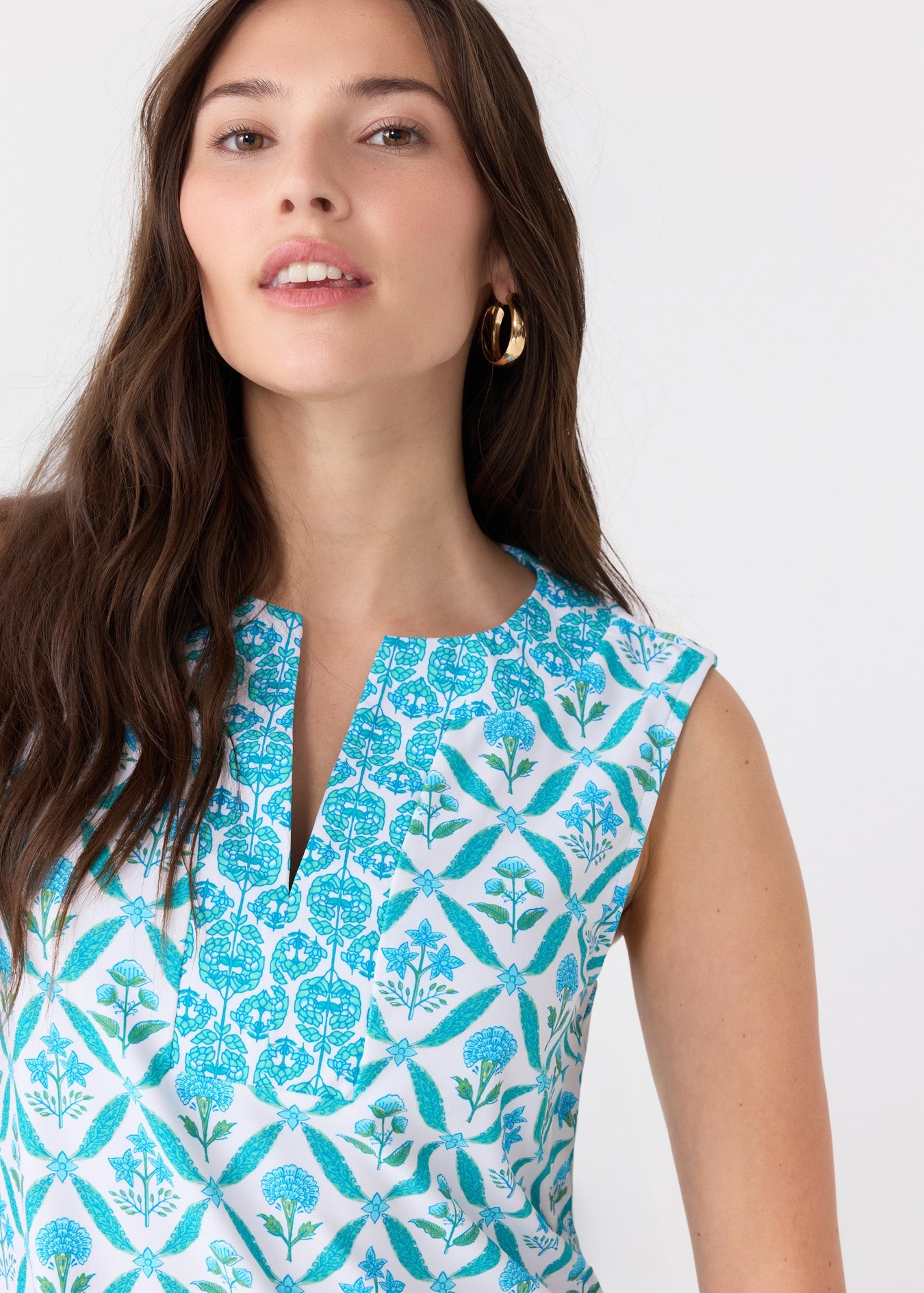 Rosebay Sleeveless Tunic Dress