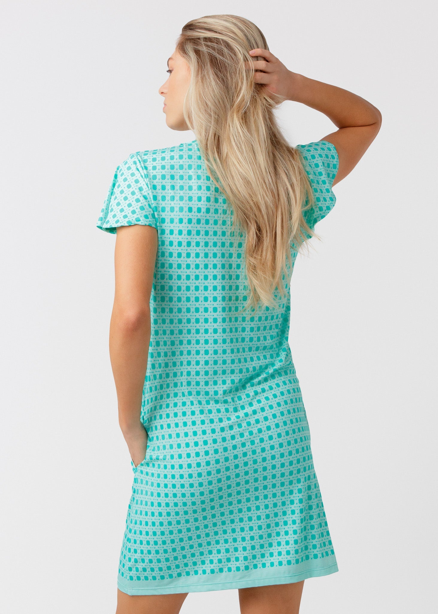 Flora Short Sleeve Shift Dress