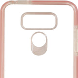 Gear4 Piccadilly Series Hybrid Hardshell Slim Case for LG G6 - Clear / Pink