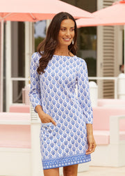 Palm Beach Cabana Shift Dress