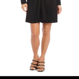 Karen Kane Twist Front Dress Black