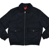 Hugo Bavi Zip Front Jacket Black Size 2XL