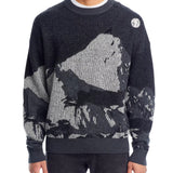 Hugo Sermatt Long Sleeve Crewneck Wool Sweater