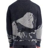 Hugo Sermatt Long Sleeve Crewneck Wool Sweater