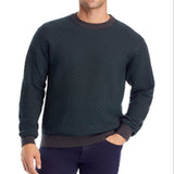 Hugo Sonderson Novelty Cotton Sweater Dark Gray