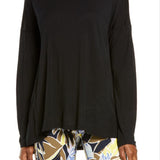 Sweaty Betty Women's Black Easy Peazy Long Sleeve Shirt Size X-Small