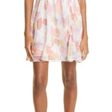 Ted Baker London Juleah Ruched Sleeve Dress in Natural , Brown Size 5 (US 12)