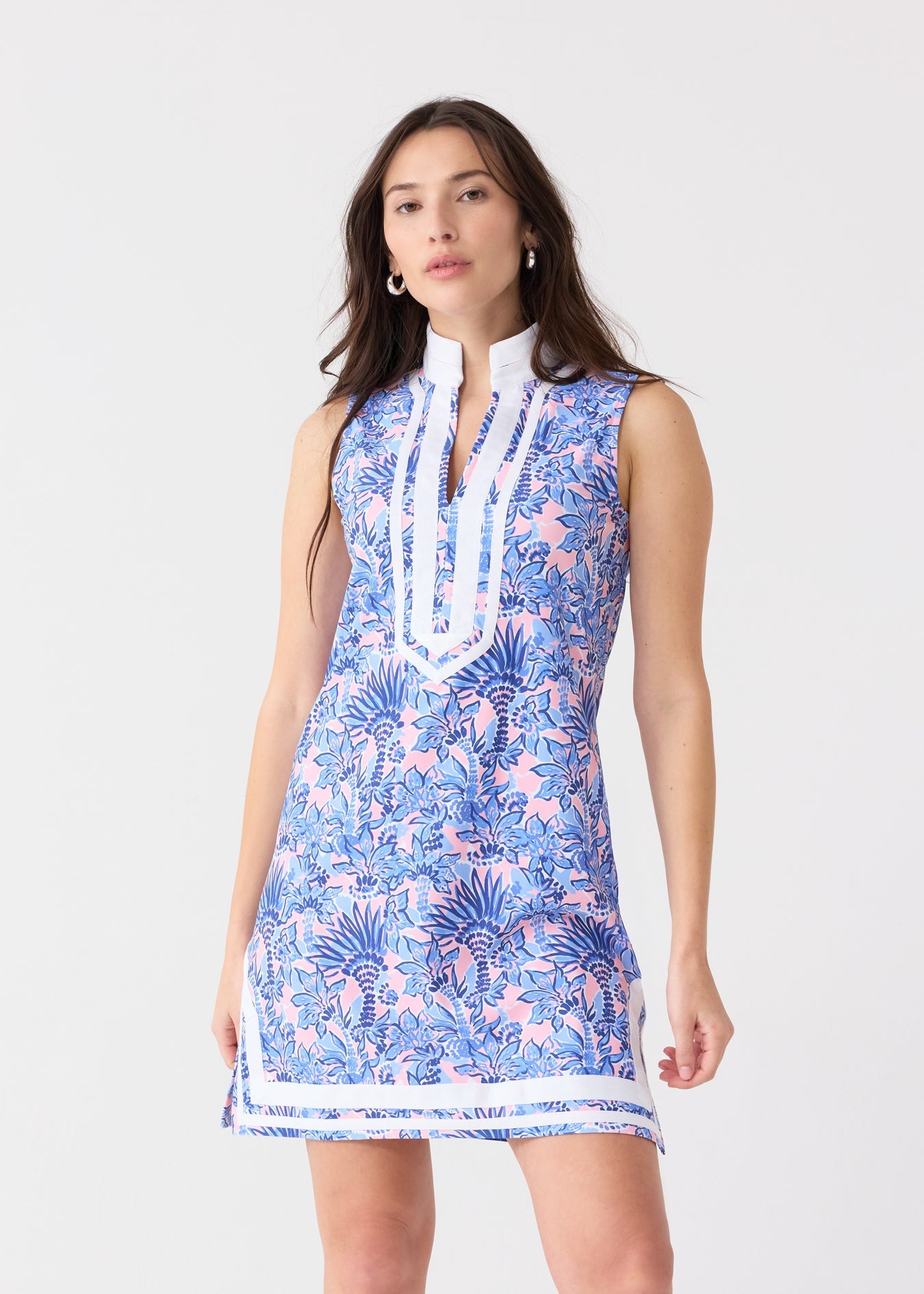 Palm Beach Sleeveless Tunic Dress | Includes Plus Size