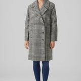 Vero Moda Hanna Notch Collar Coat Black Size S