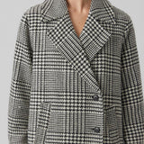 Vero Moda Hanna Notch Collar Coat Black Size S