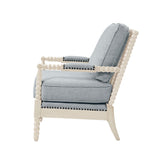 Automata Arm Chair with Open-Back Spindle and Turned Design
