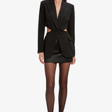 Bardot Cassian Cutout Blazer Black Size XS